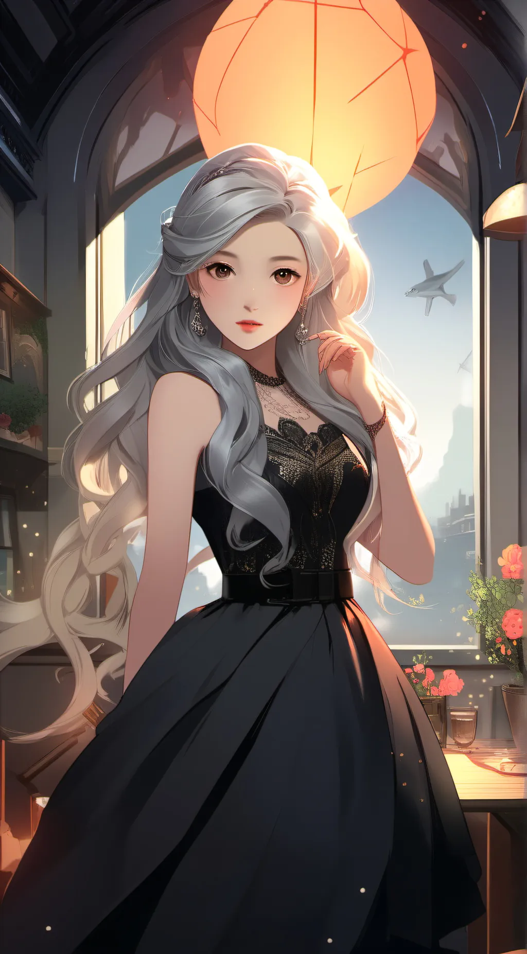 ai character: Ava background