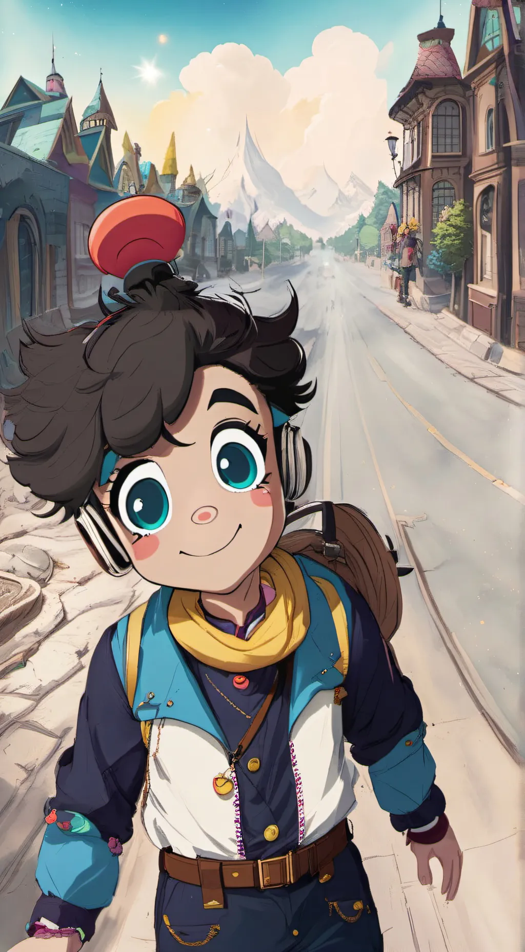 ai character: doki background
