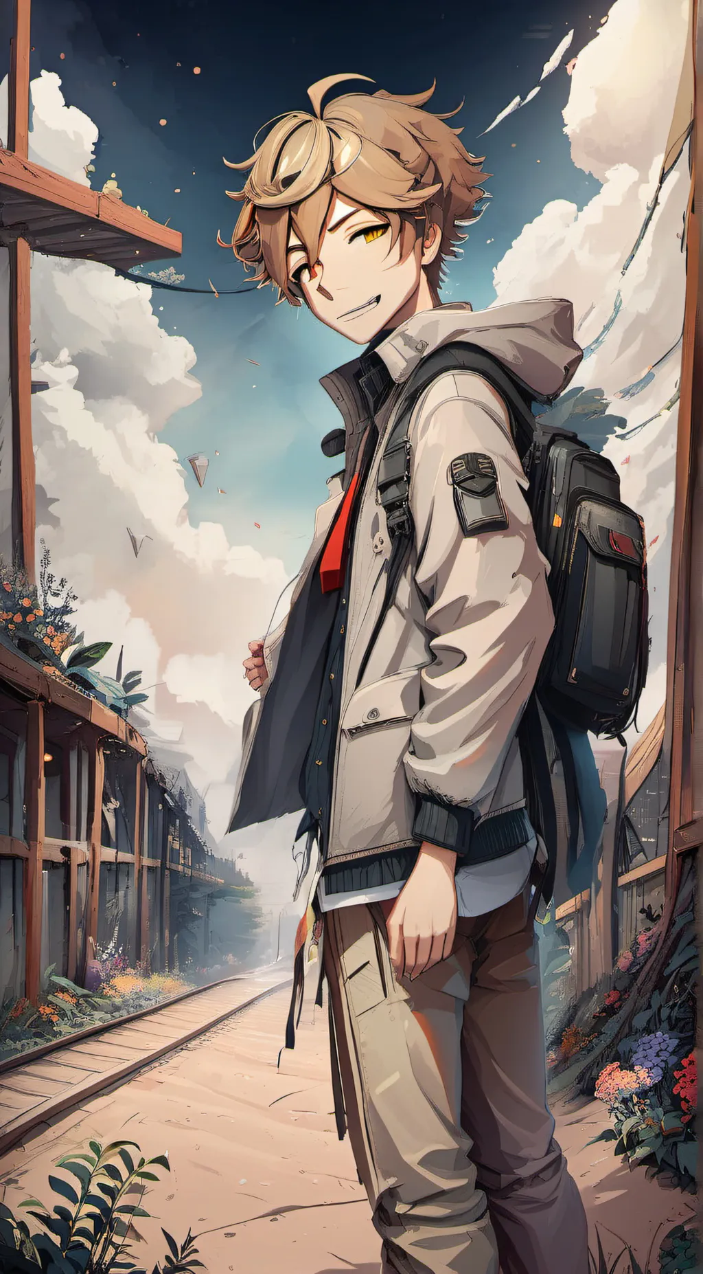 ai character: Alex  background