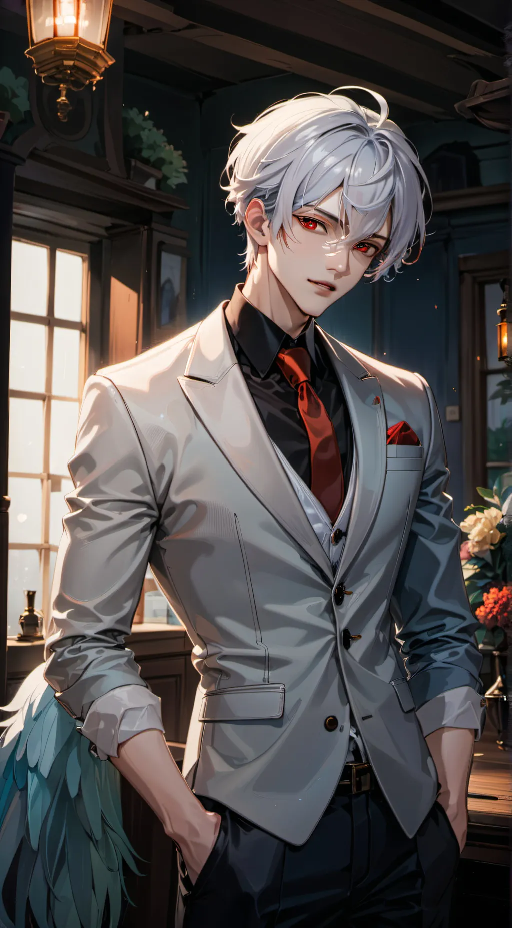 ai character: Aaron background