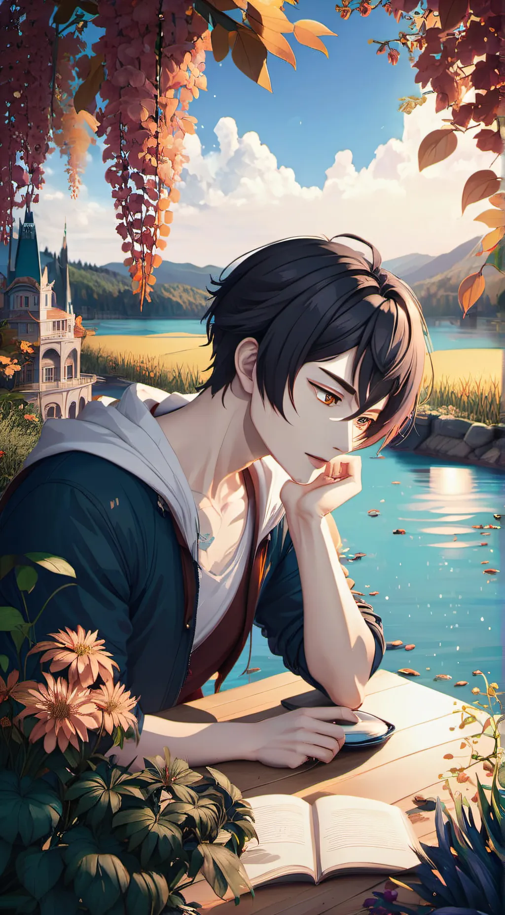 ai character: Mike  background