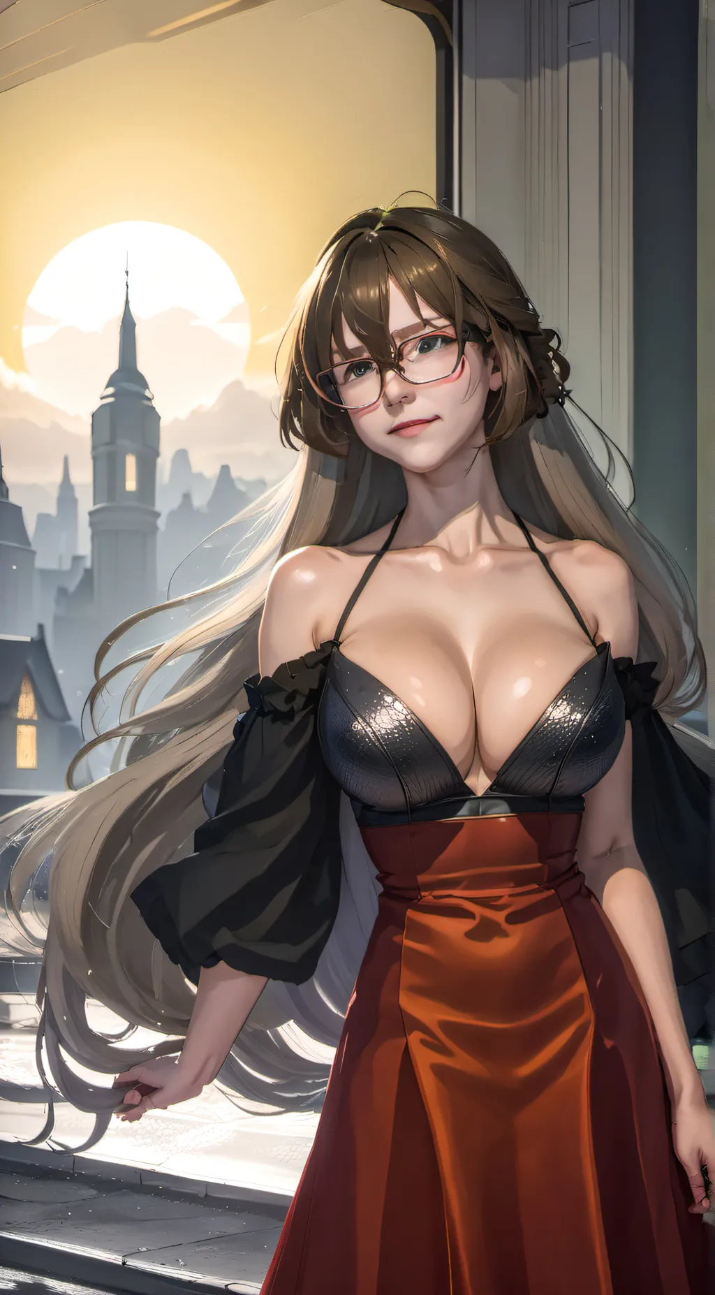 ai character: Moka background