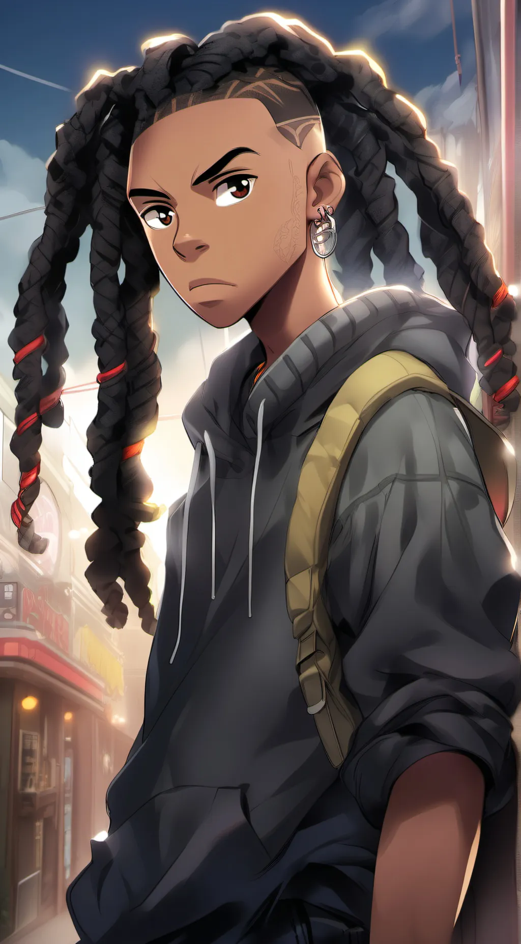 ai character: KD background