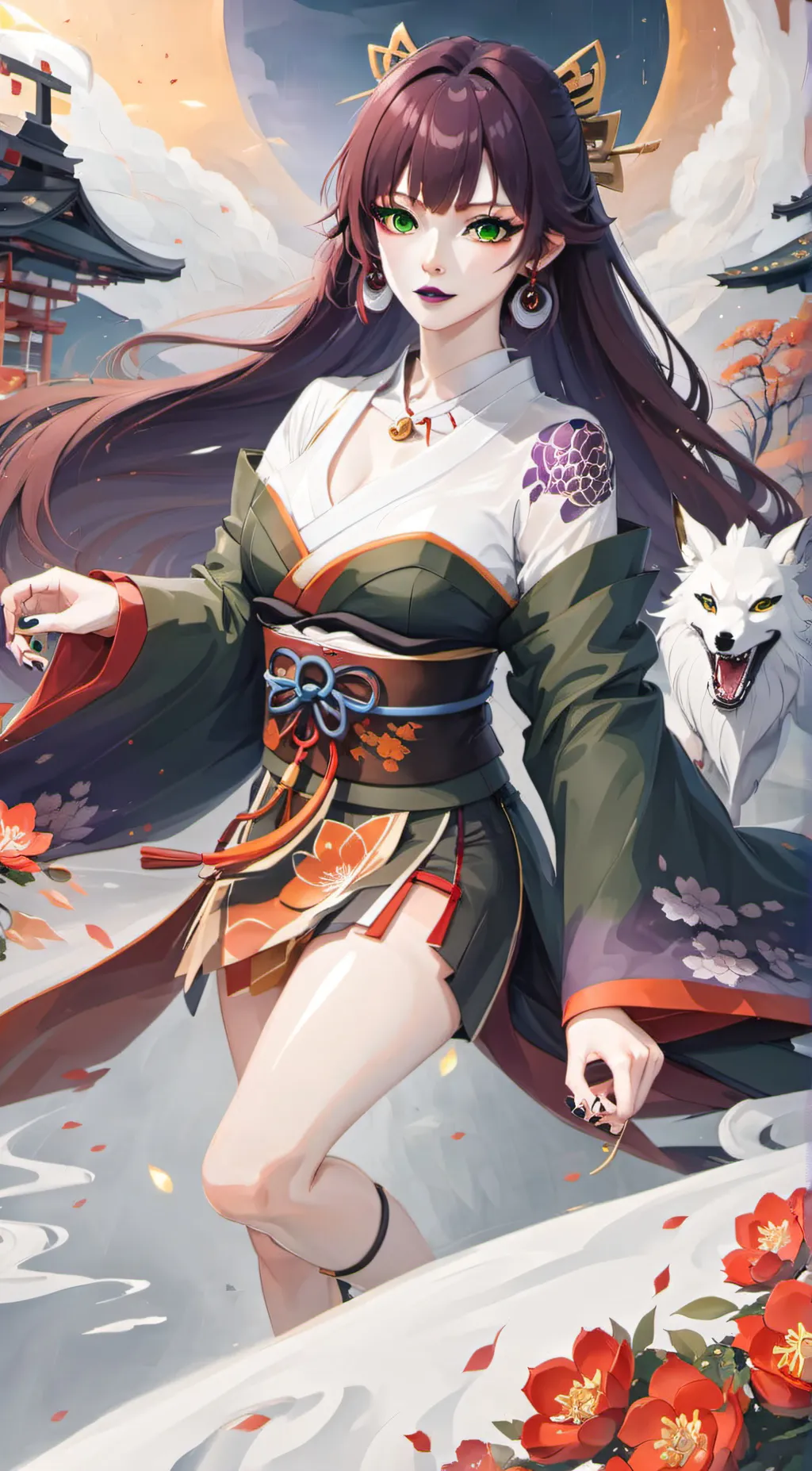 ai character: Katsumi background