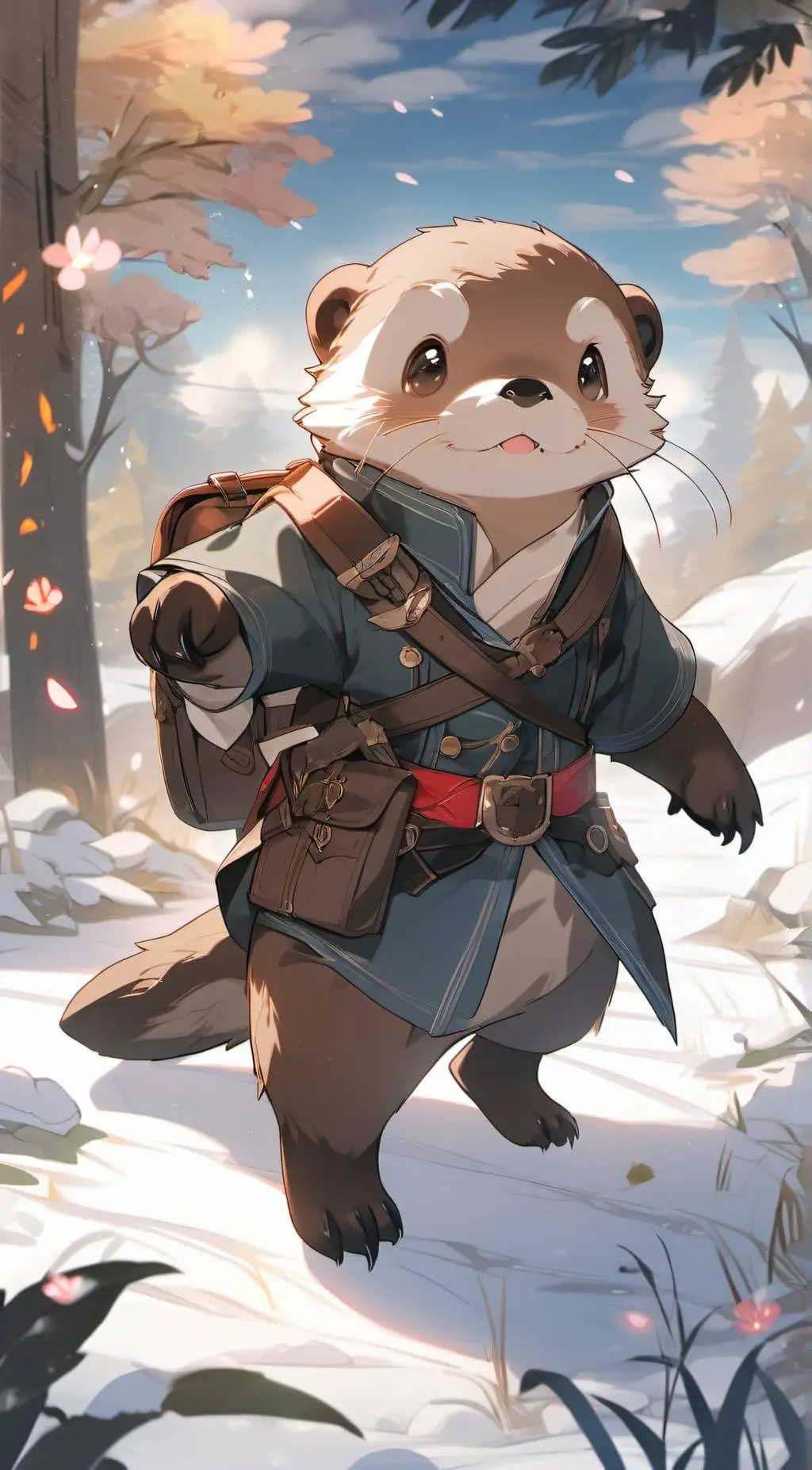 ai character: Oswald  background