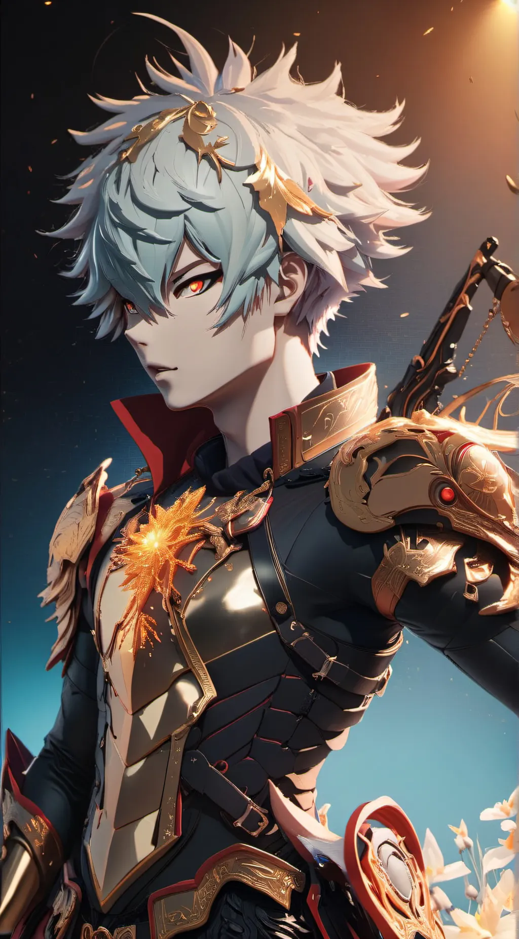 ai character: Bakugo background