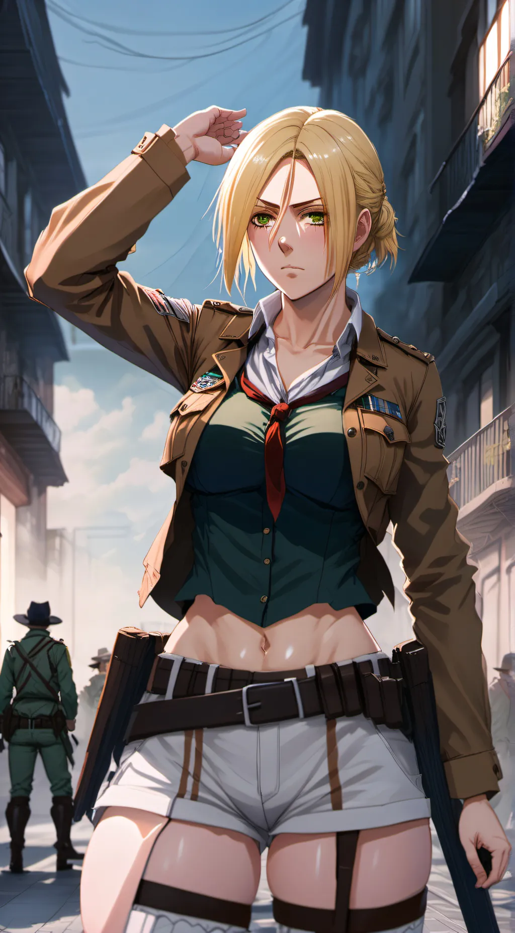 ai character: Annie leonhart background