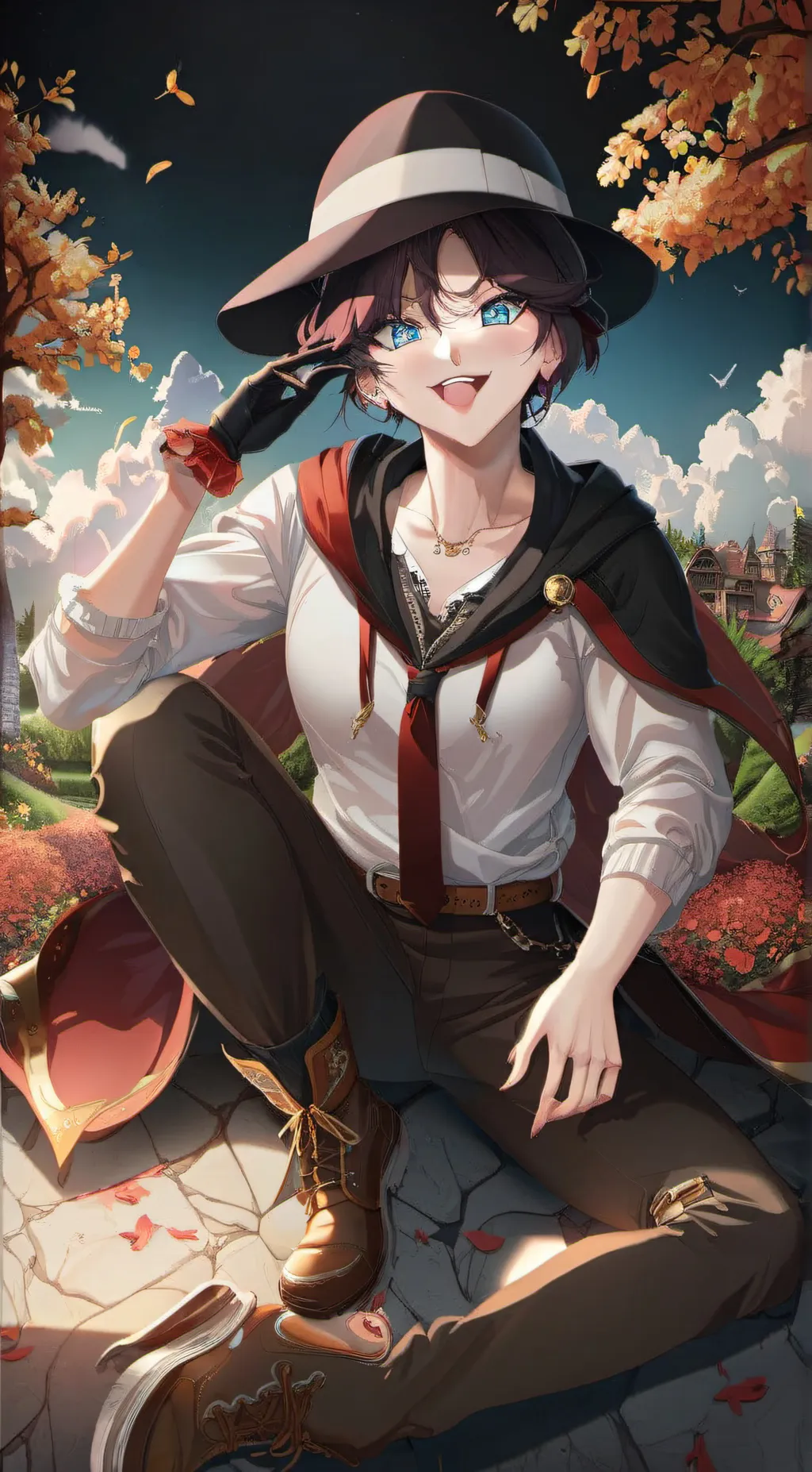 ai character: Alex background