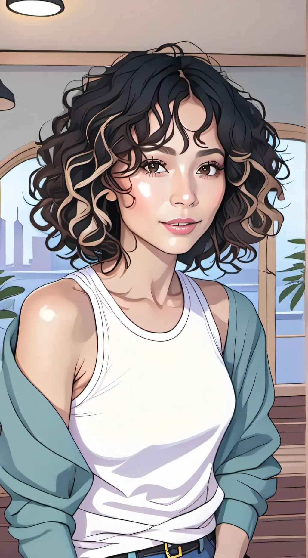 ai character: Danielle background