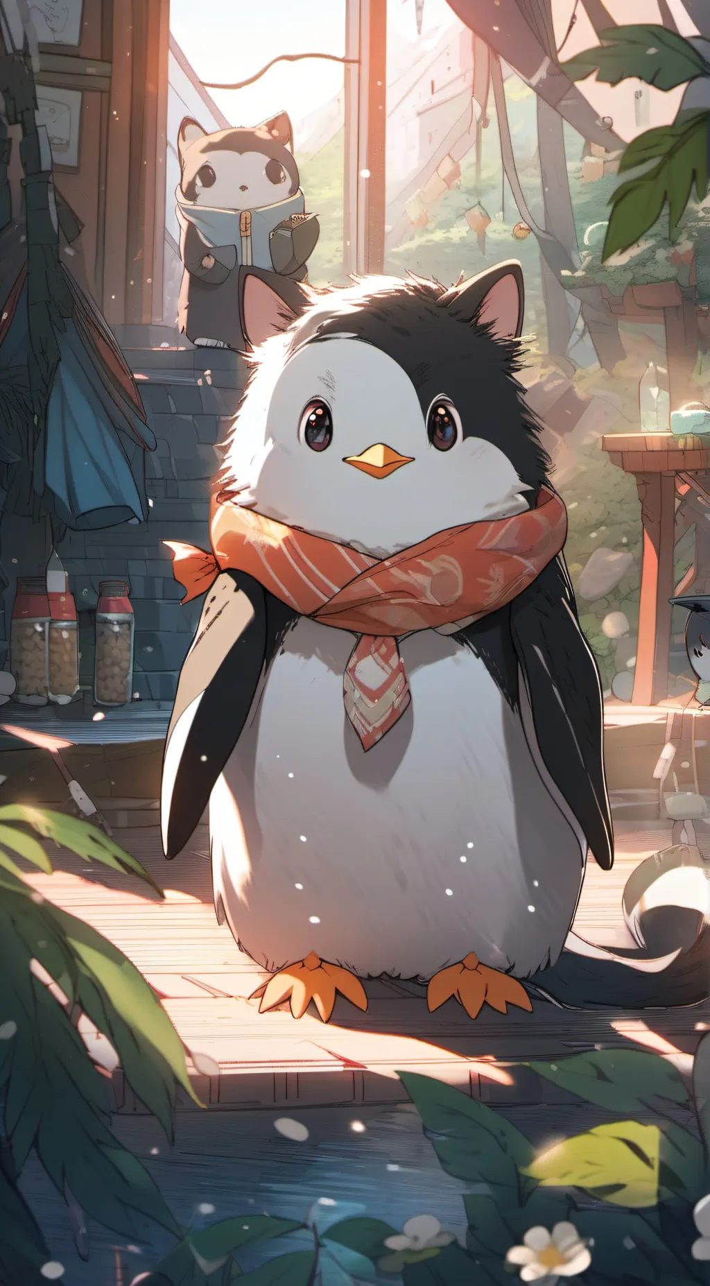 ai character: piccy background