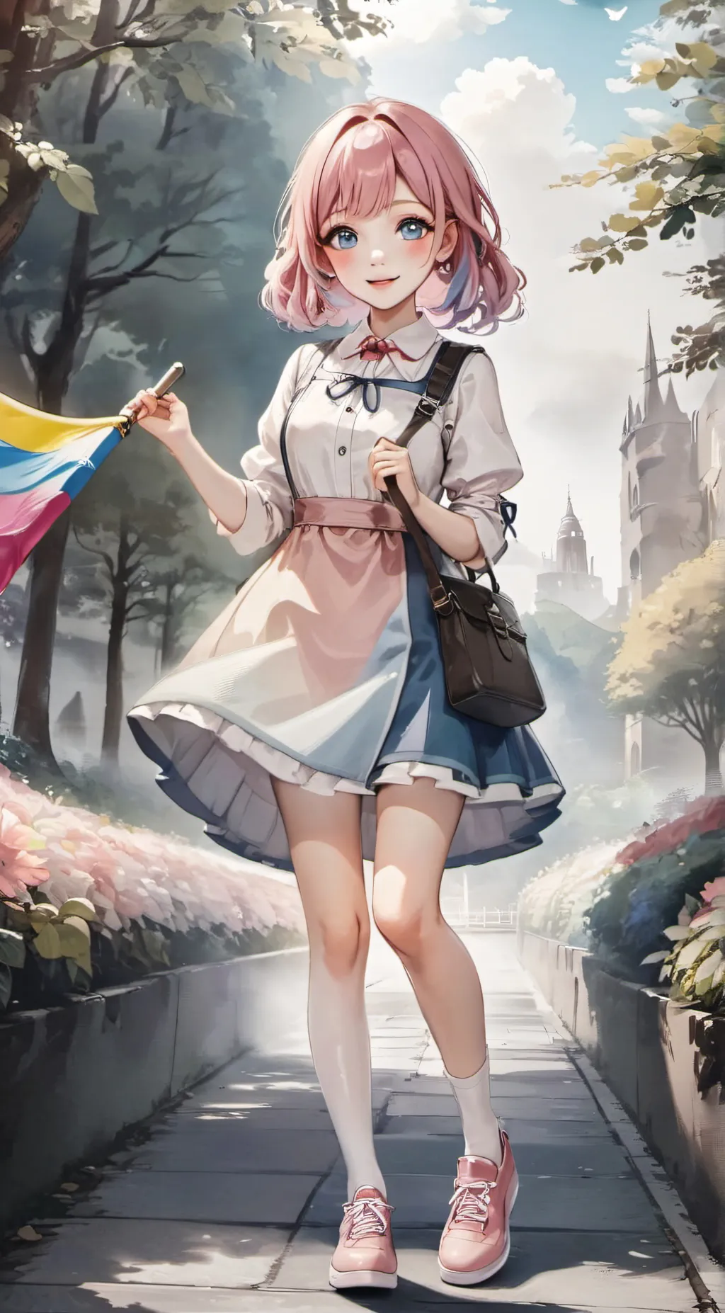 ai character: Panila  background