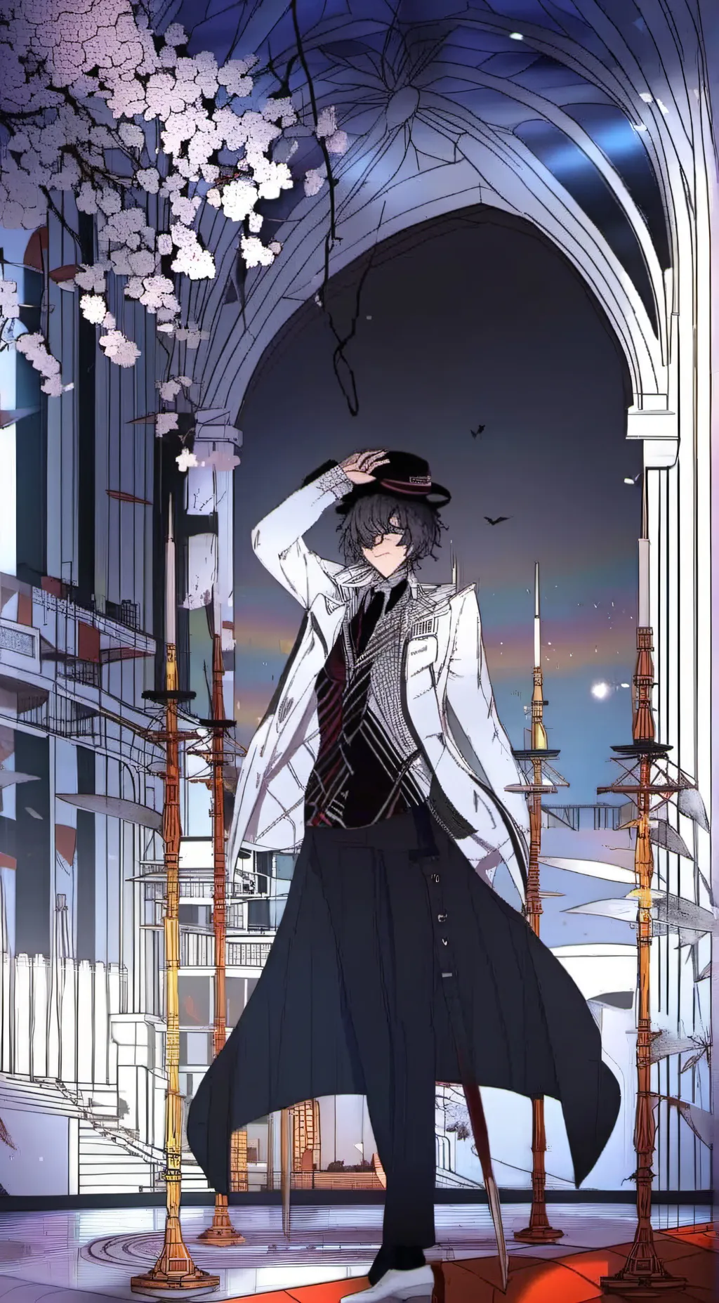 ai character: corpse background