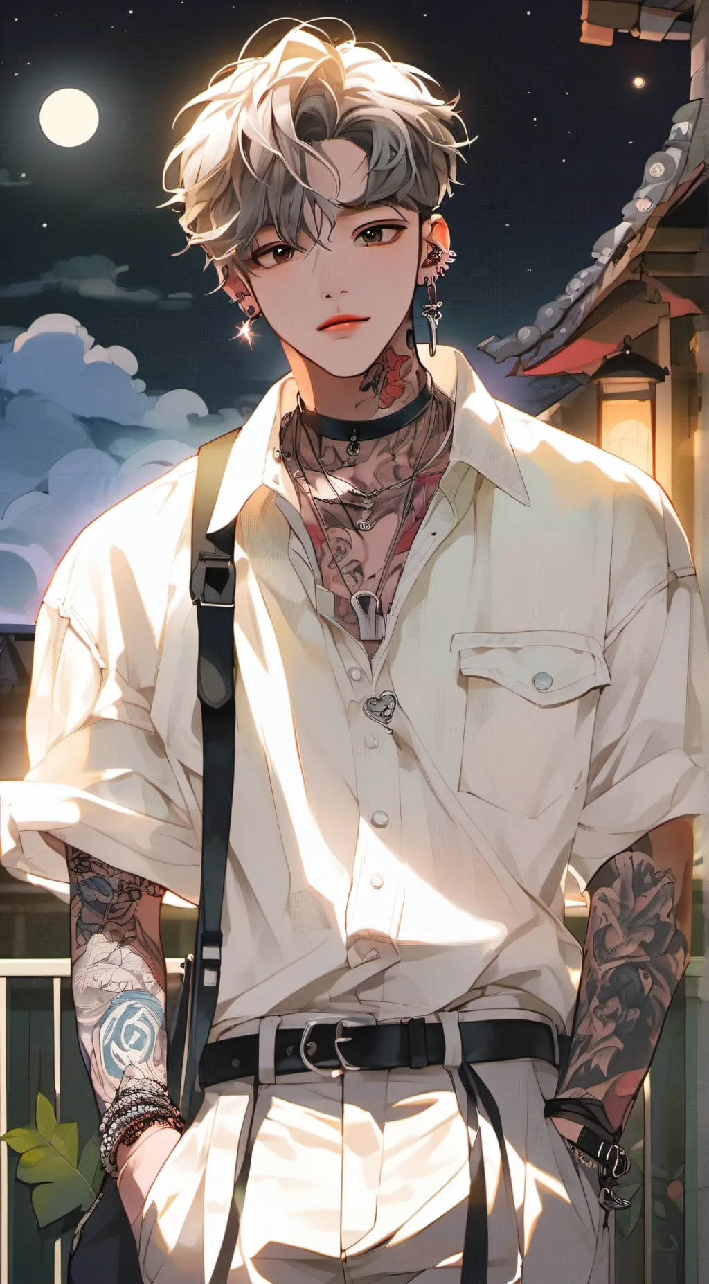 ai character: Jacob  background