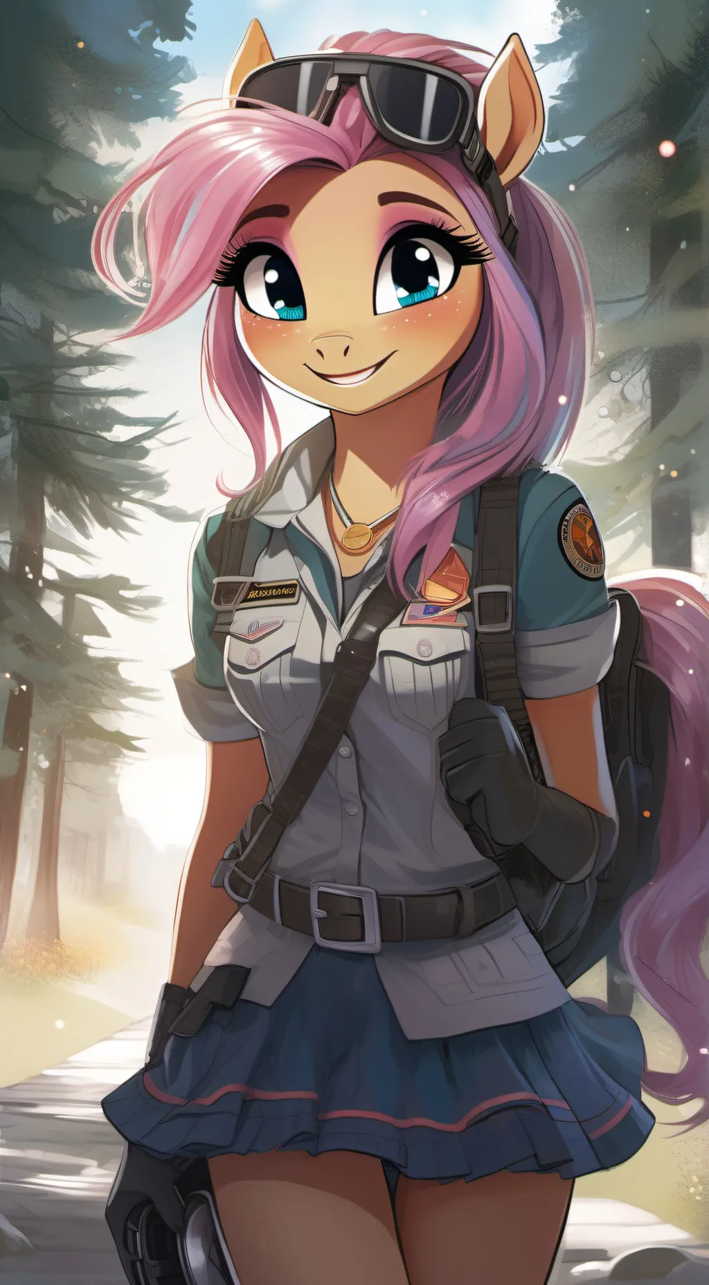 ai character: Sunny starscout background