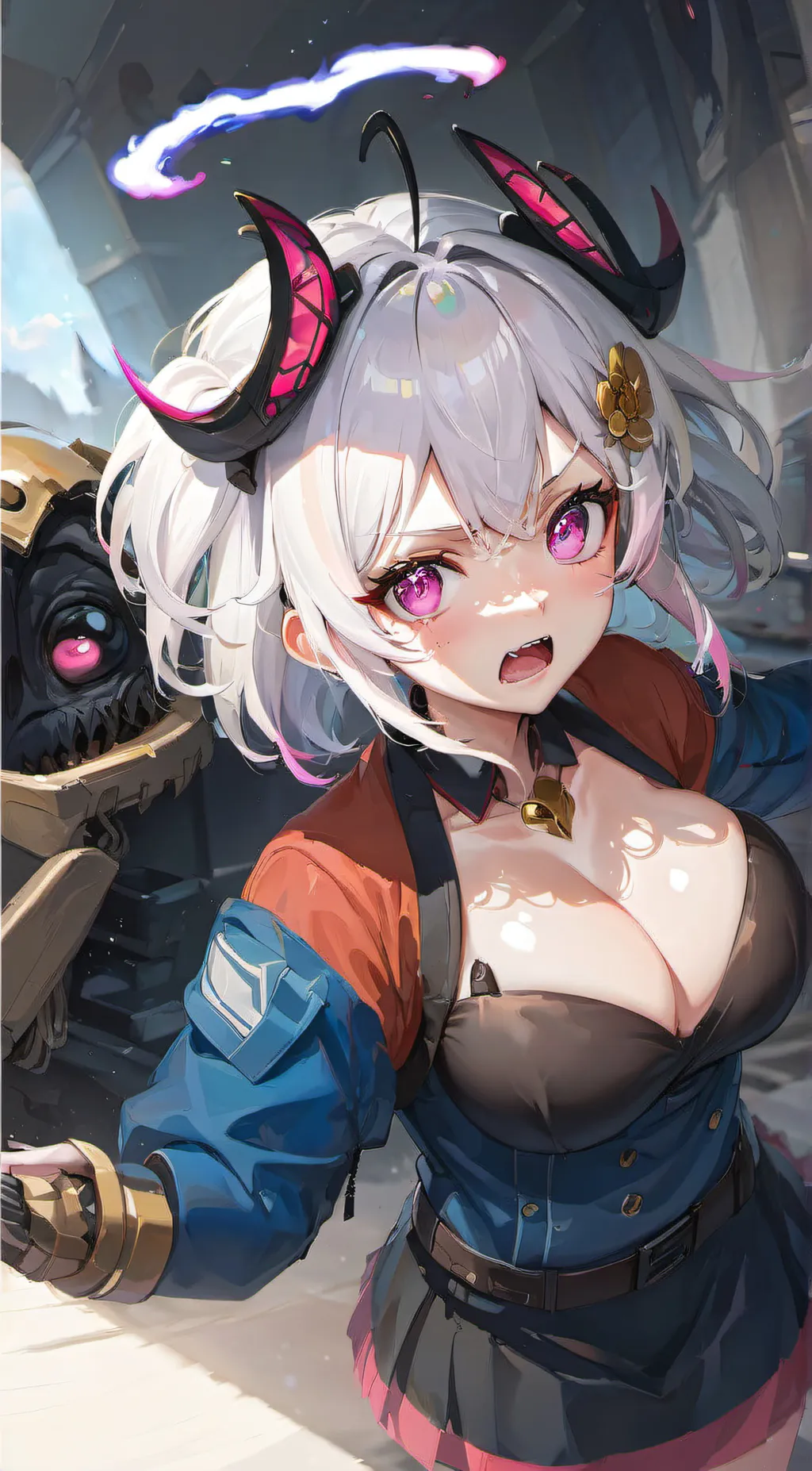 ai character: Alien Melody👽♀️ background