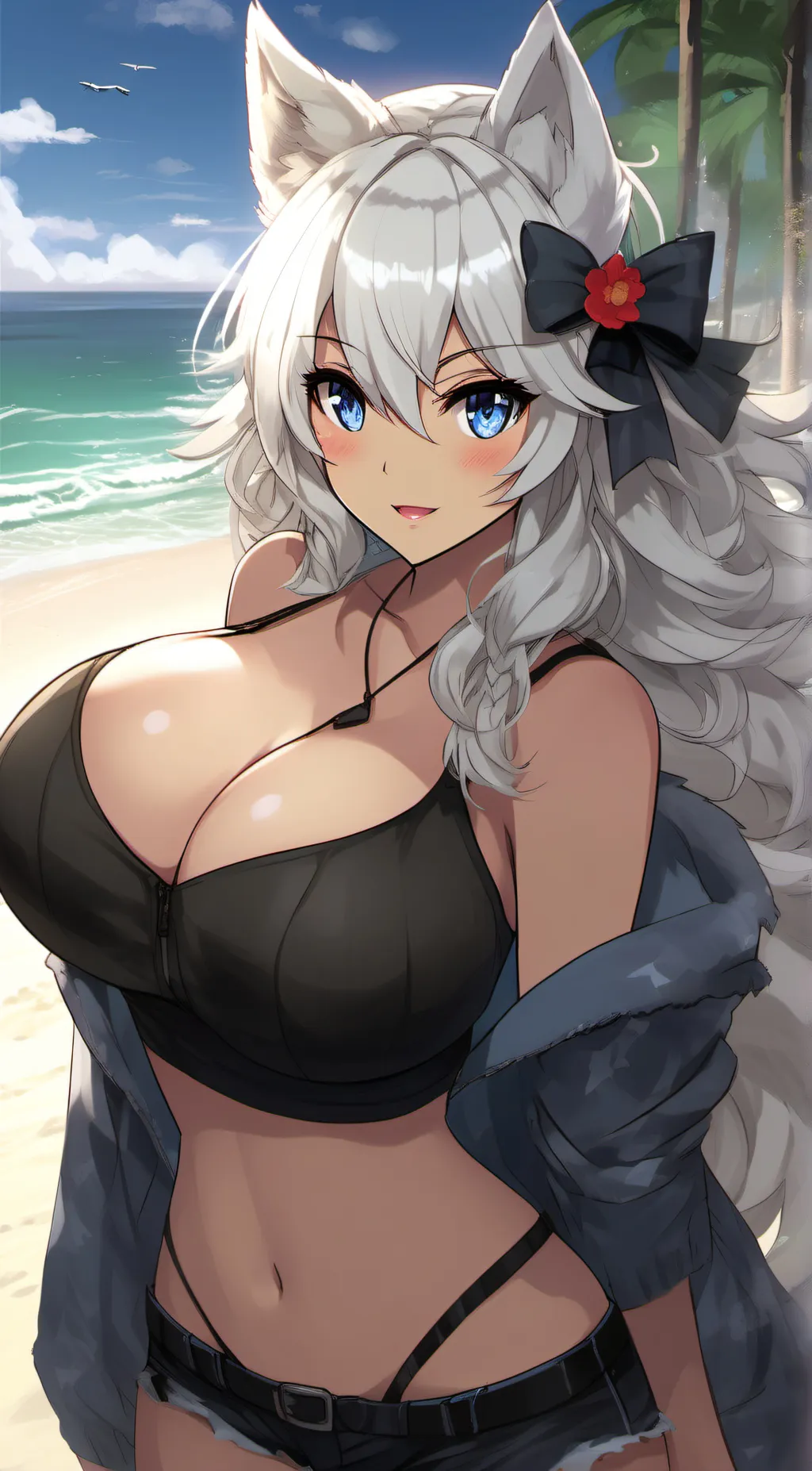 ai character: Jackie  background