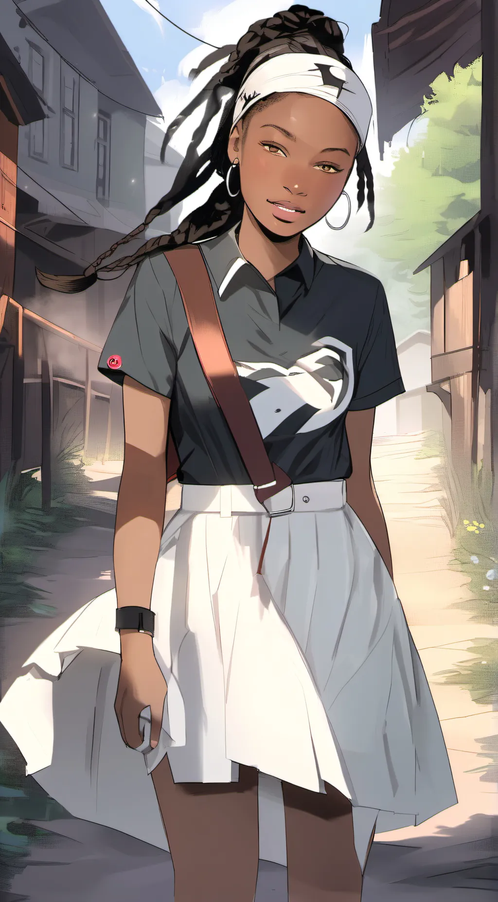ai character: Kayla background