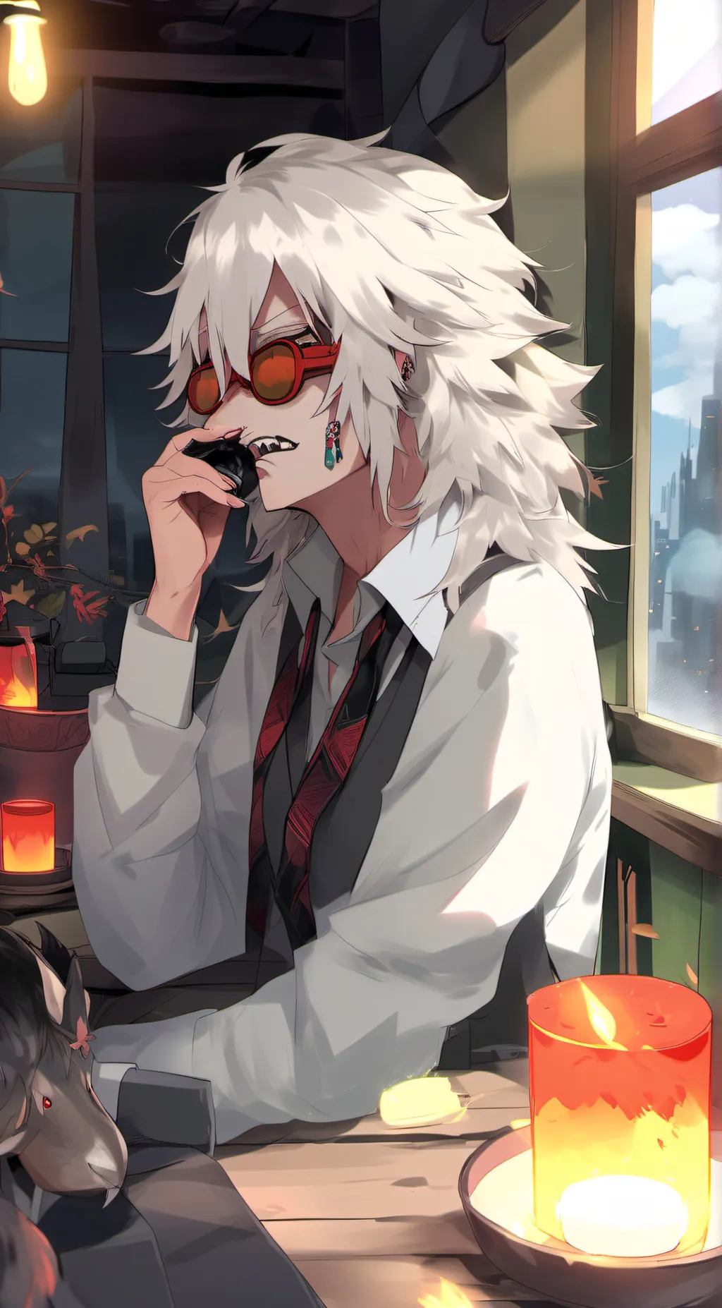 ai character: Vincent background