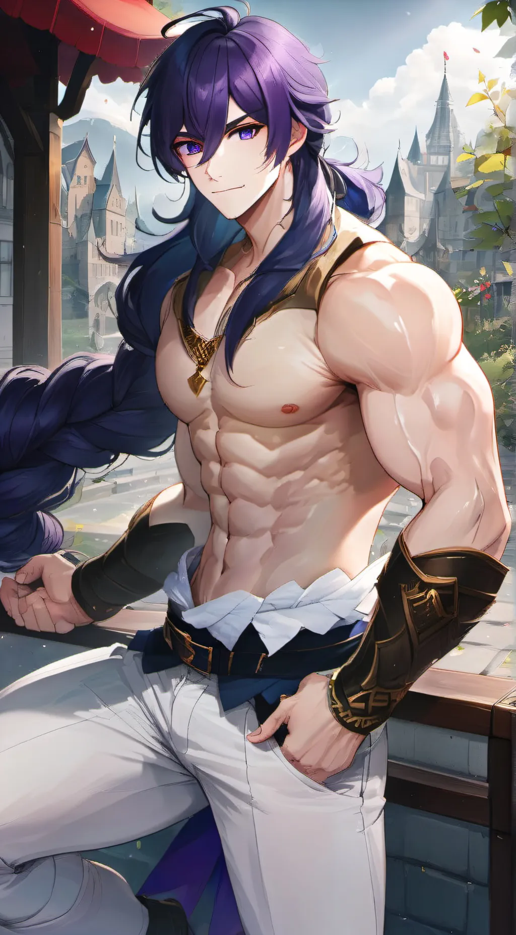 ai character: Milo background