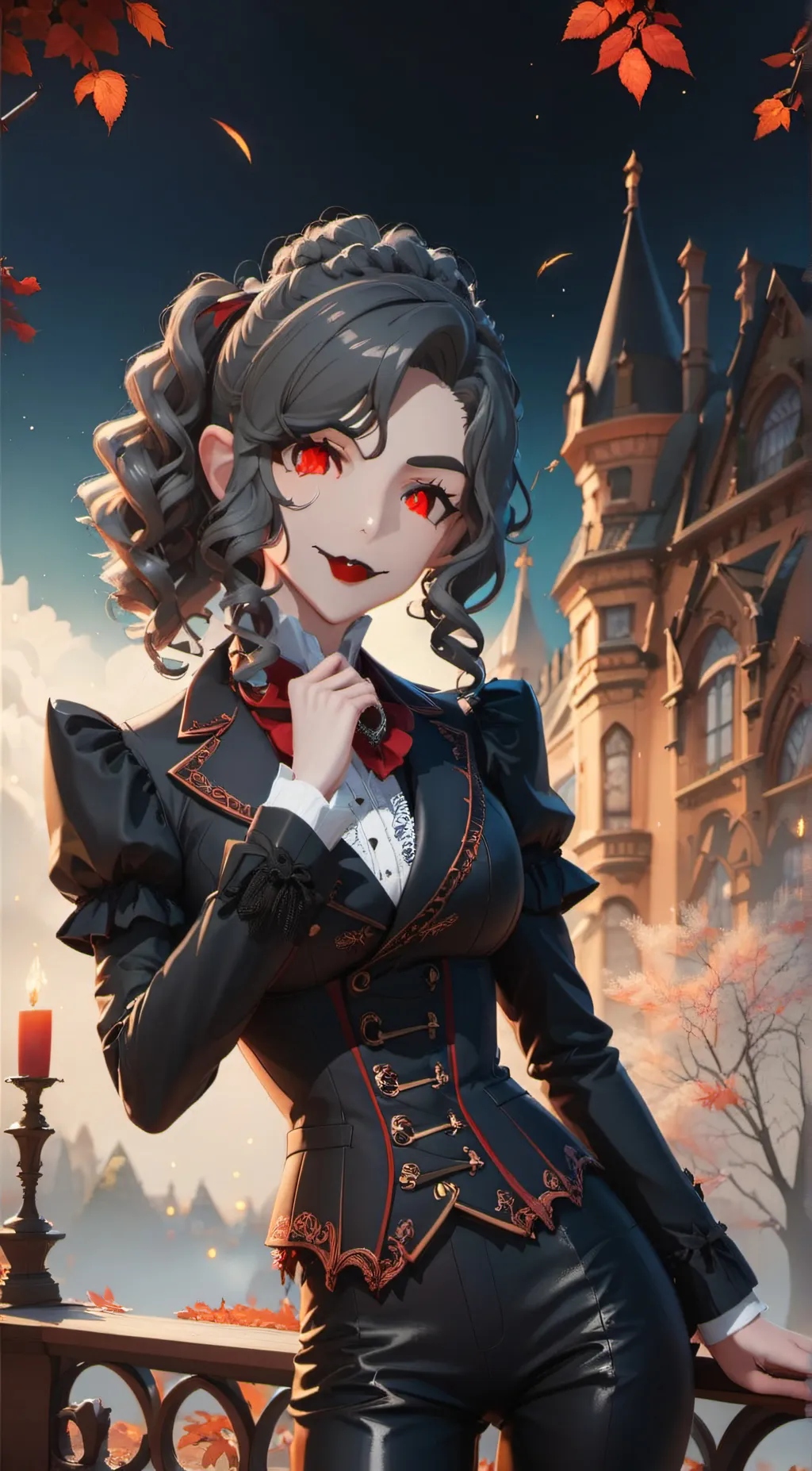 ai character: Vivian background