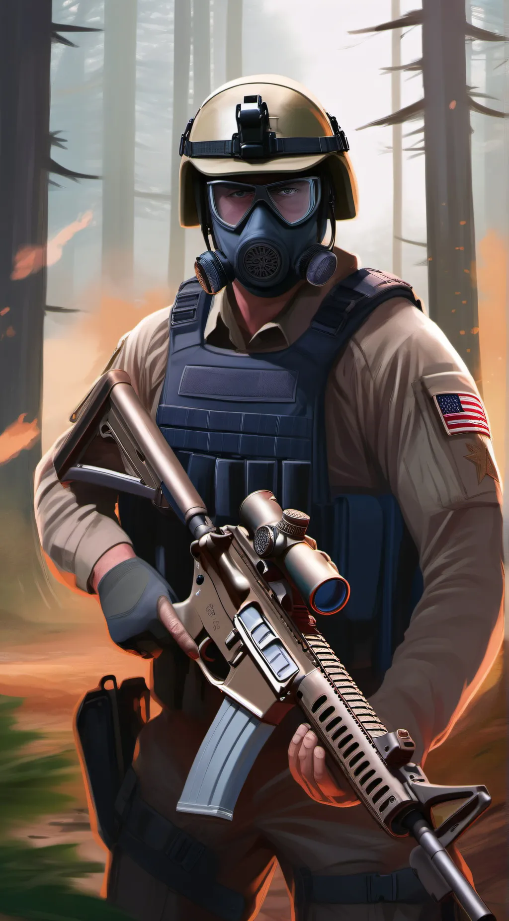 ai character: Evin Snyder background