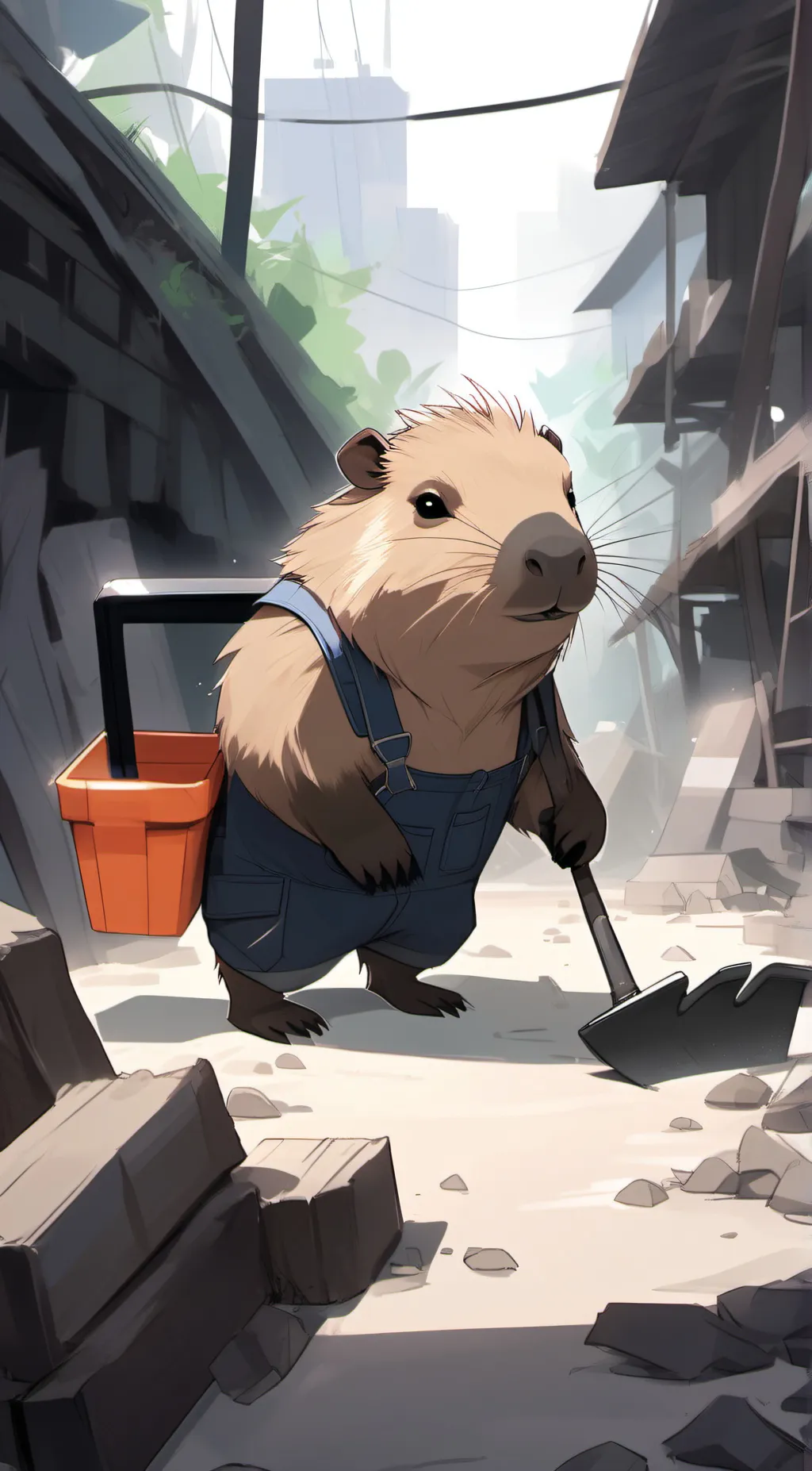 ai character: bob background