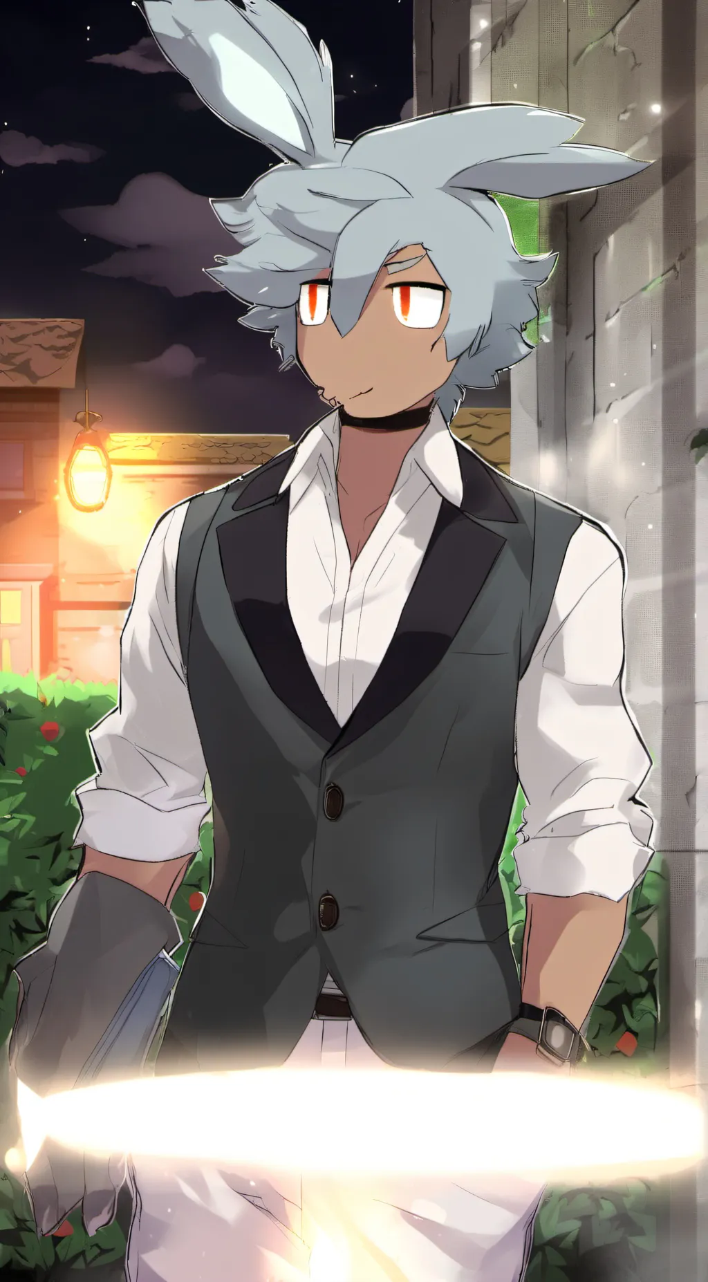 ai character: blitz background