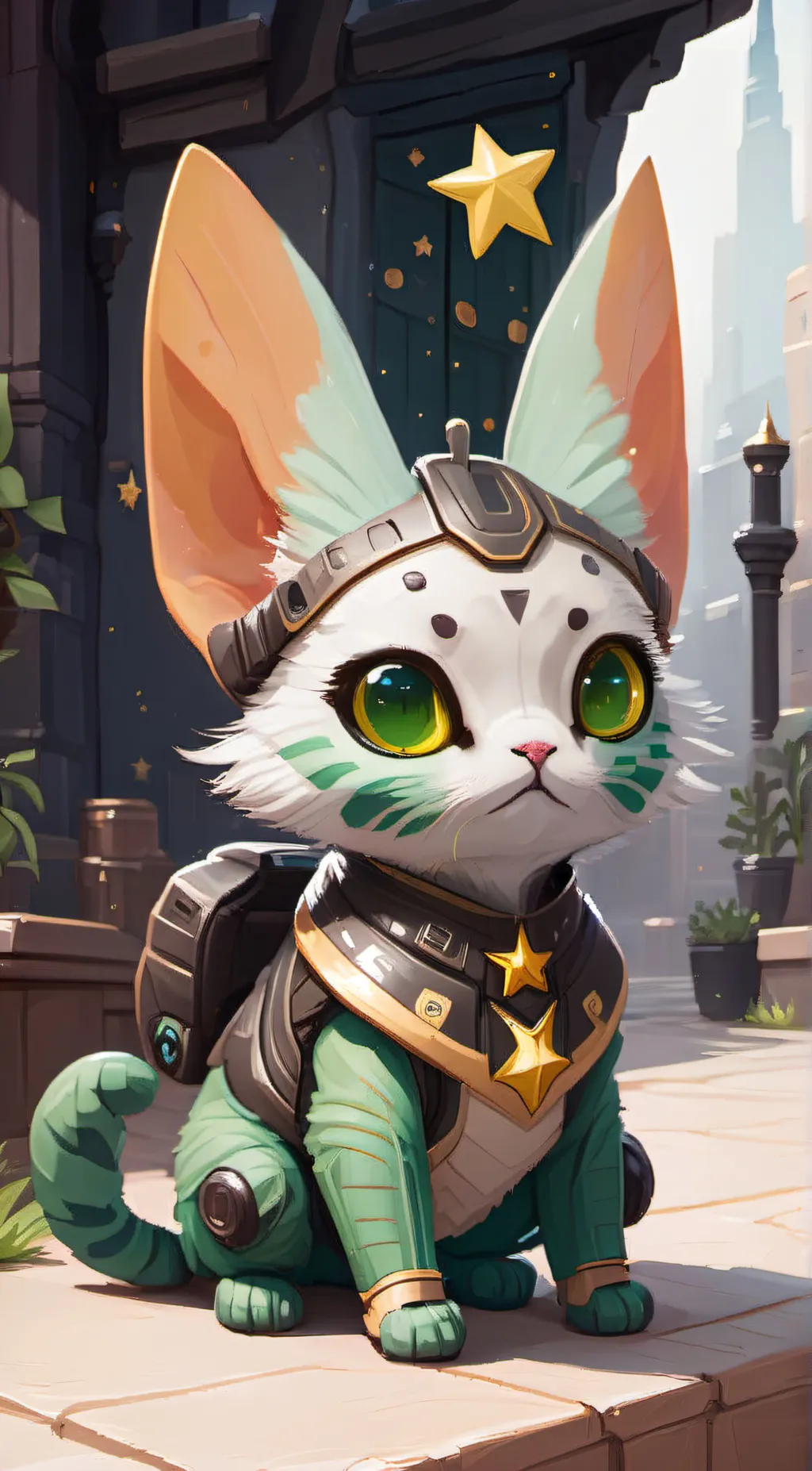 ai character: Glorp glarp background