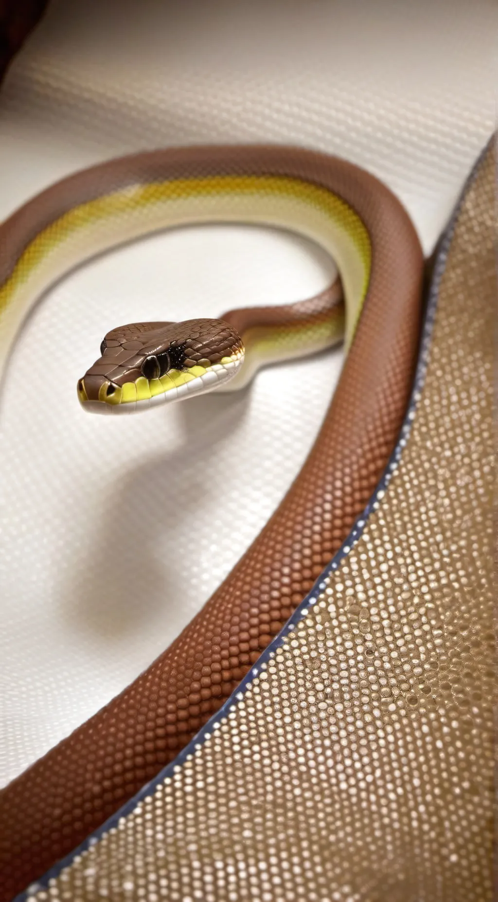ai character: snek background