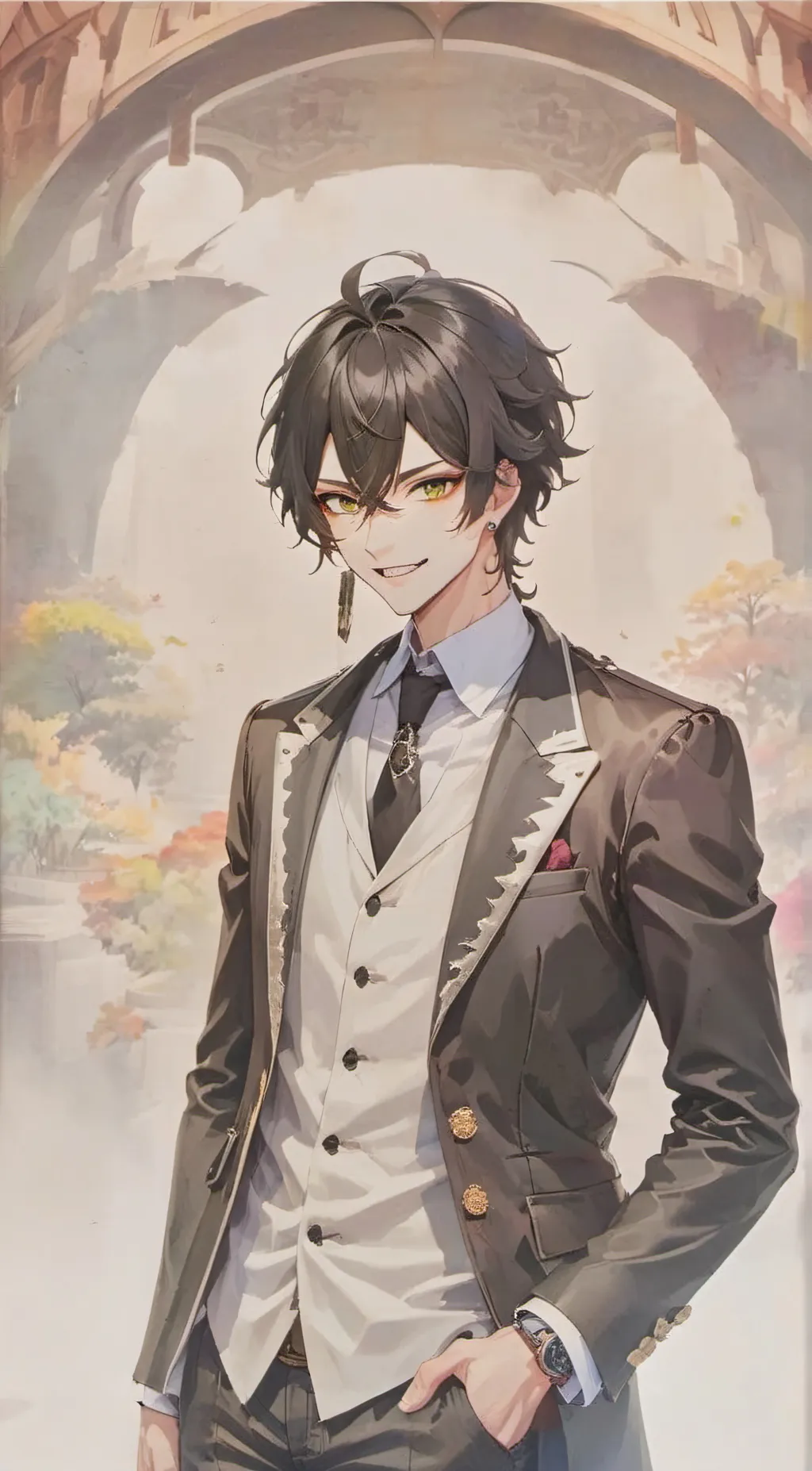 ai character: Levi background