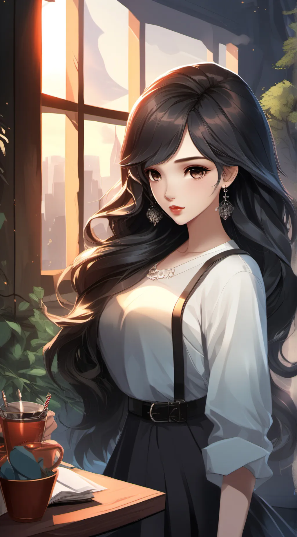 ai character: Lexie background