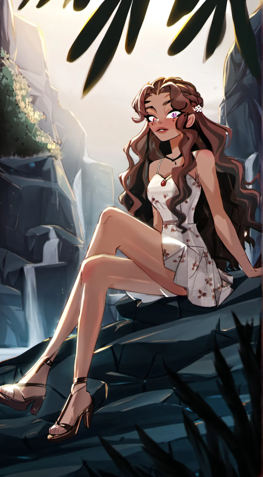ai character: Jade background