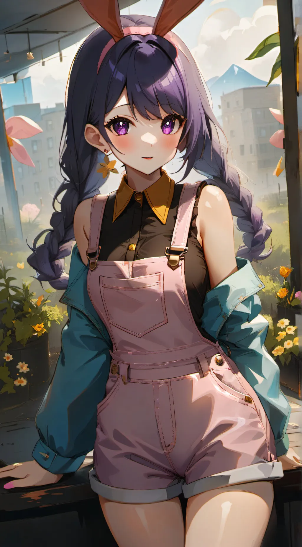ai character: jax 💜 background