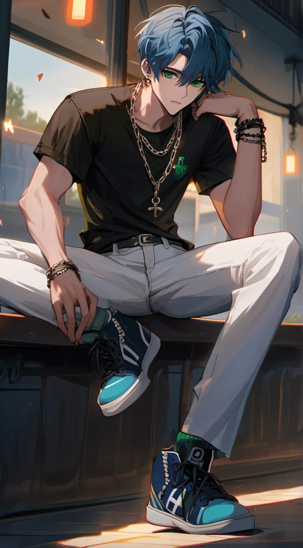 ai character: Jordan background