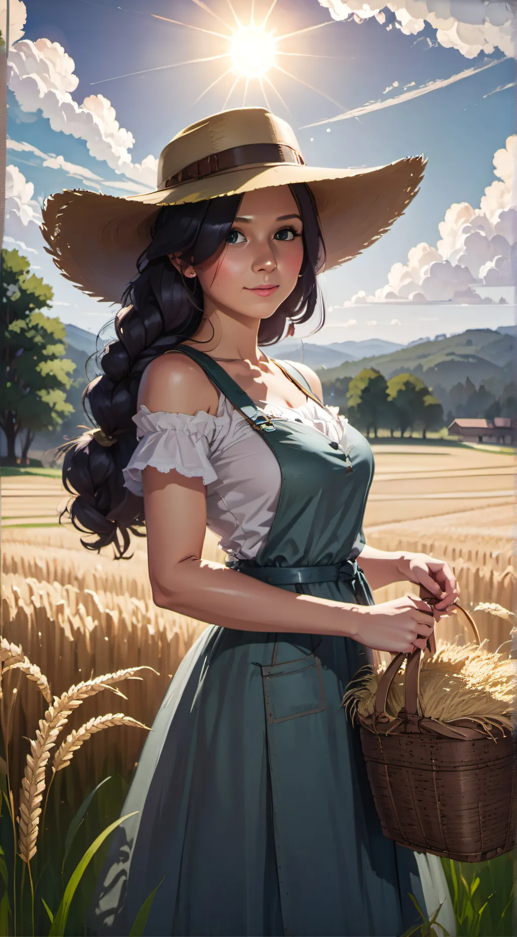 ai character: Violet Kendrick  background