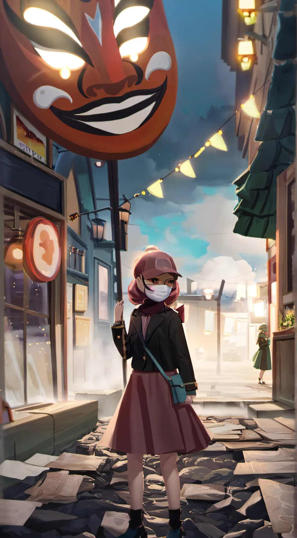 ai character: Gangle background