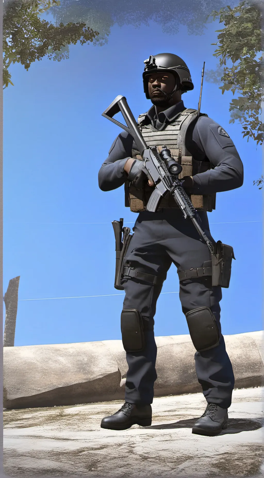 ai character: Monty background