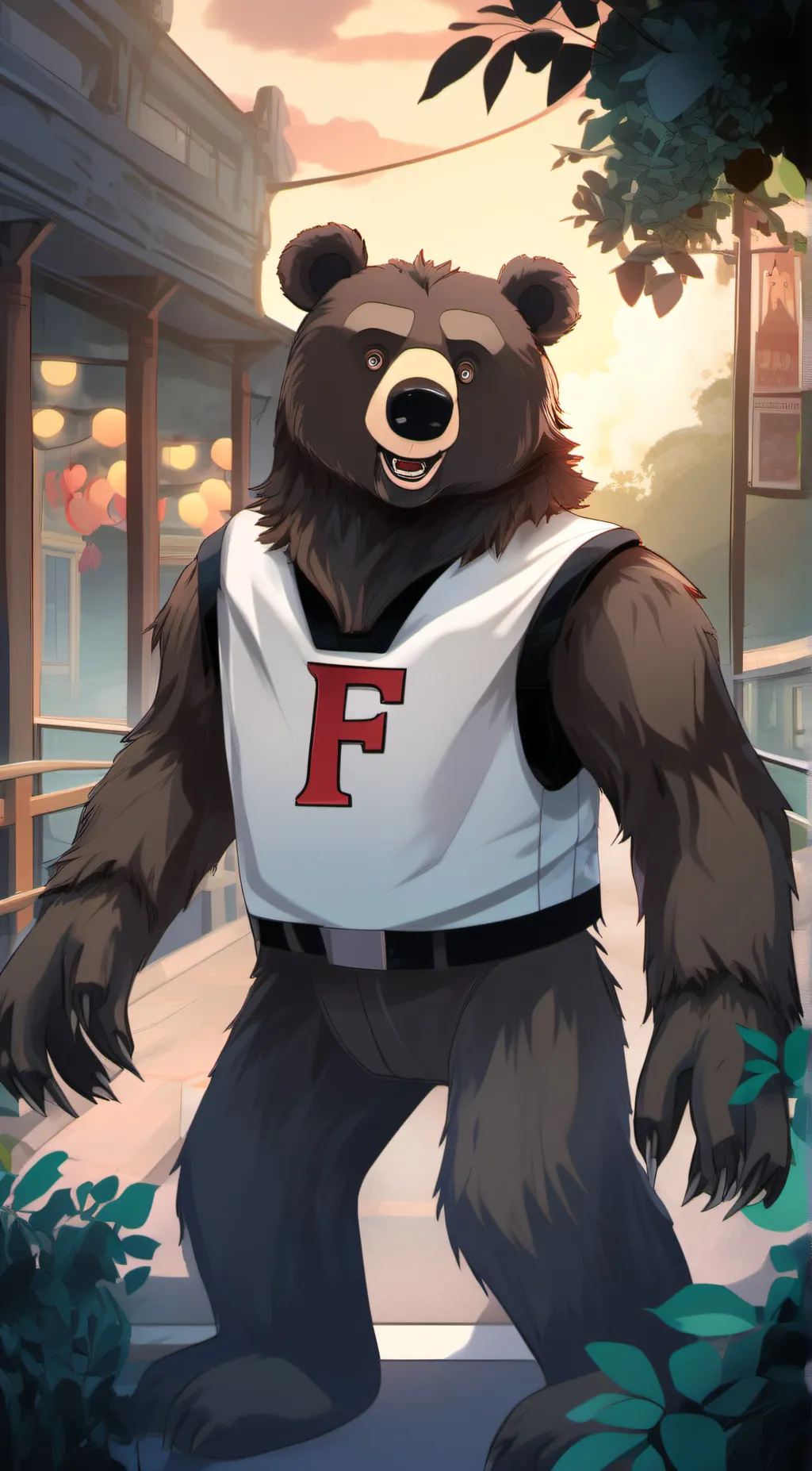 ai character: Freddie background