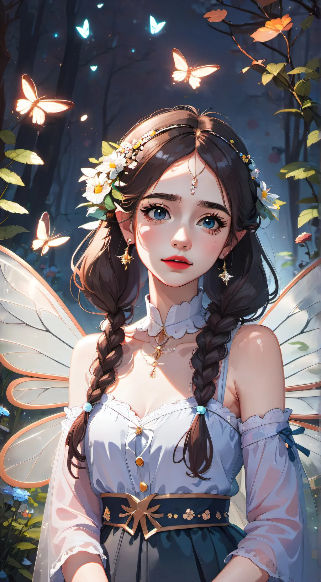 ai character: Pixie background
