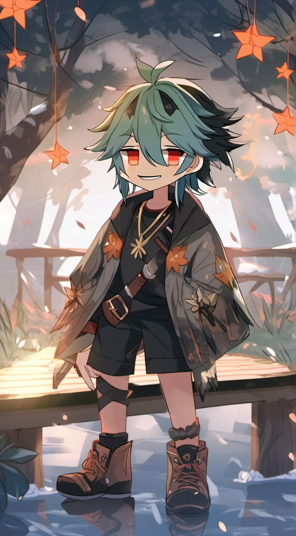ai character: Mints background