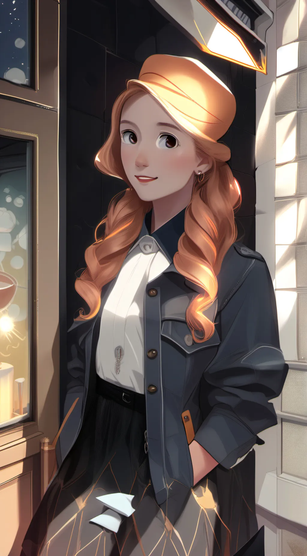 ai character: Brielle Allen background