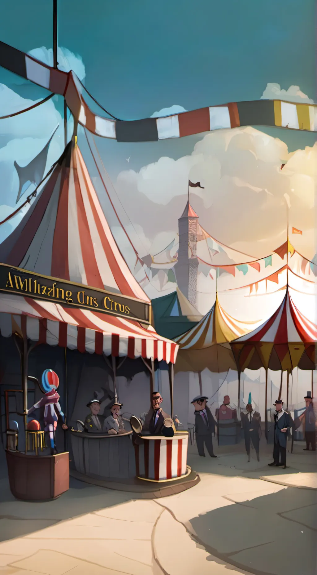 ai character: TADC background