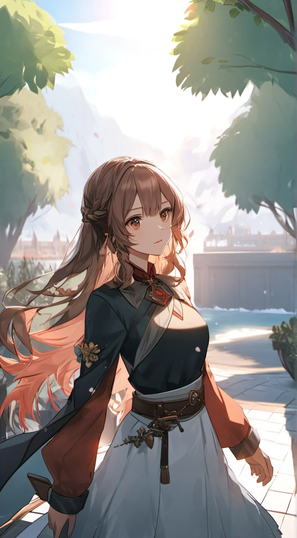 ai character: Lila background