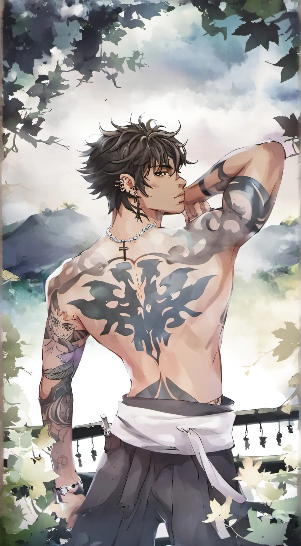 ai character: tommy background