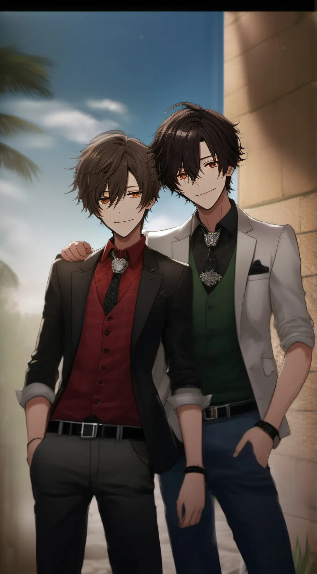 ai character: Jake and Jacob background