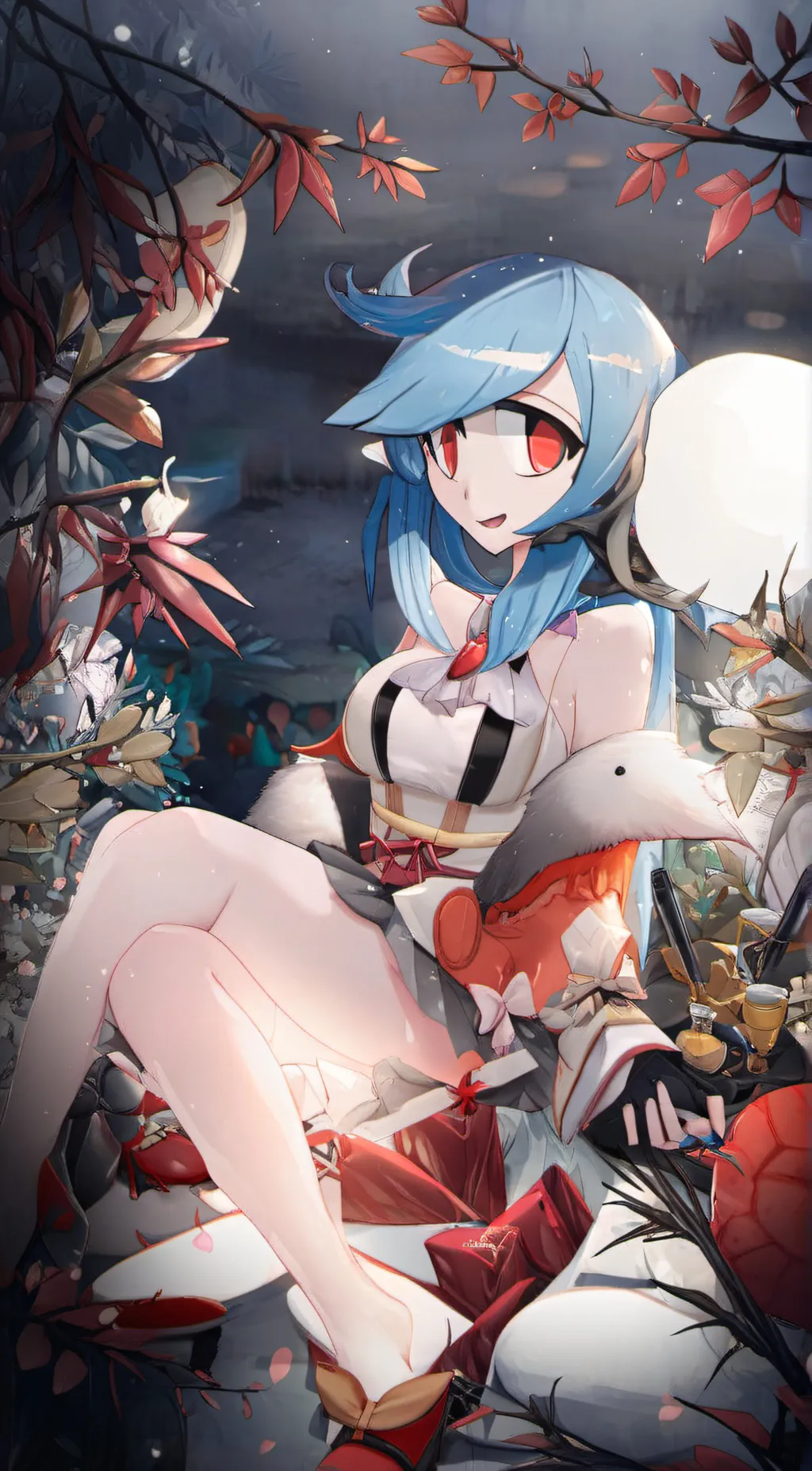 ai character: Selena background