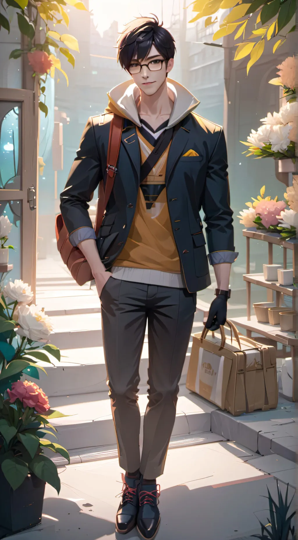 ai character: Alex background