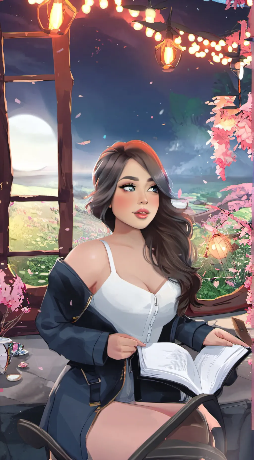 ai character: Lana background