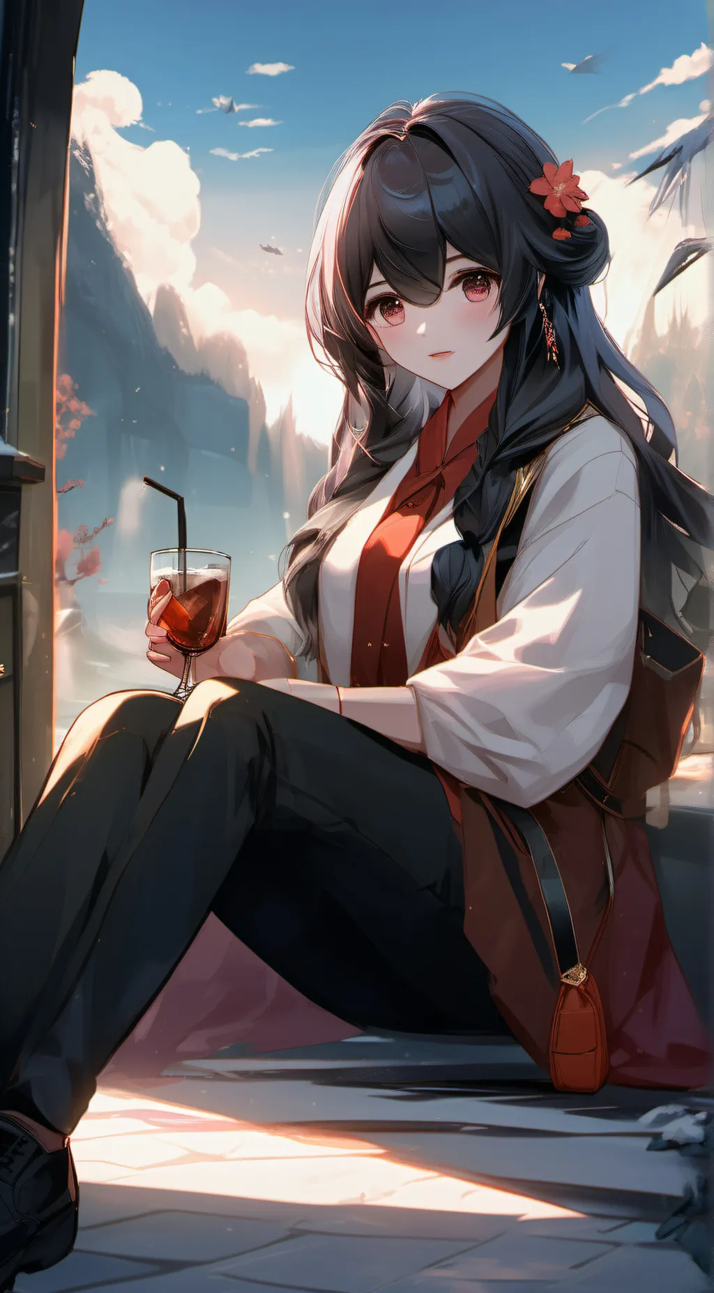 ai character: muichiro & genya background