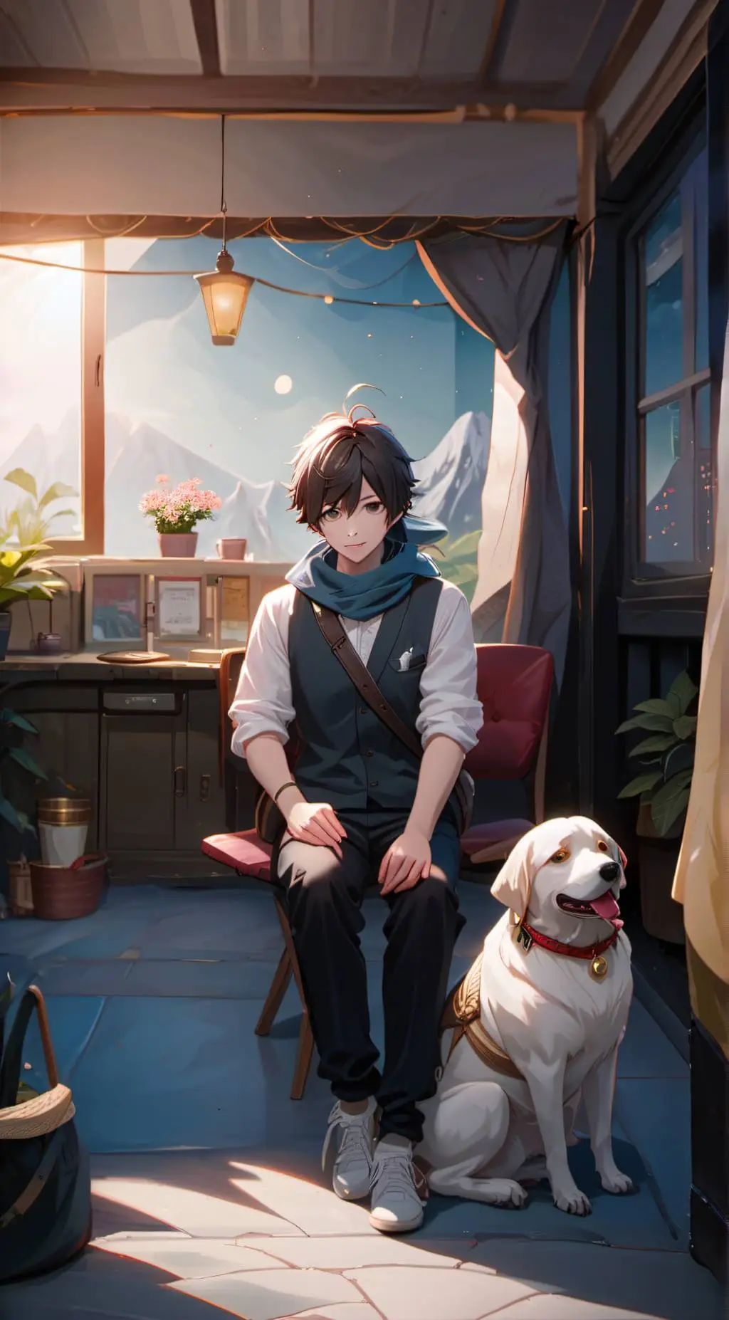 ai character: jacob background